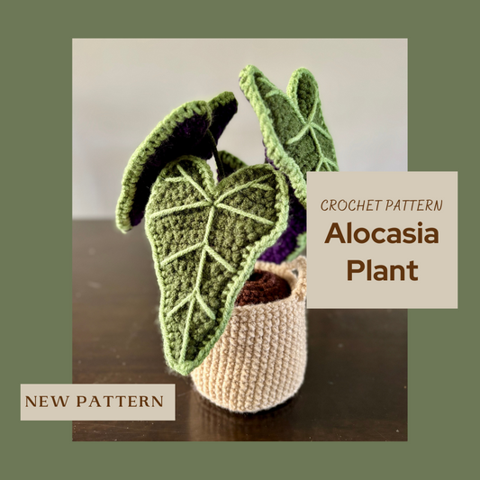 Alocasia Plant Crochet Pattern: A Sneak Peek!