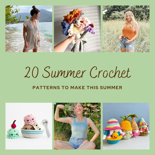 20 Crochet Patterns for Summer