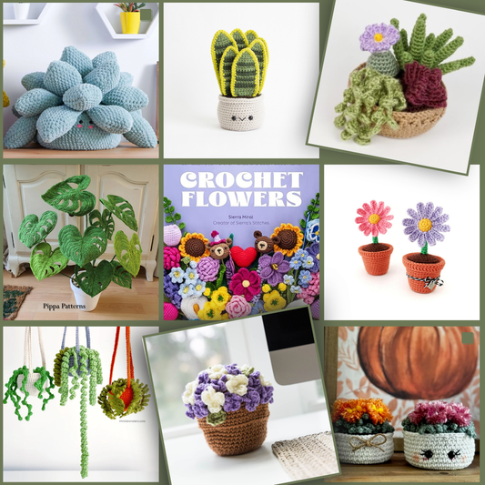 The Ultimate Crochet Plant & Flower Pattern Roundup: 20+ Inspiring Designs