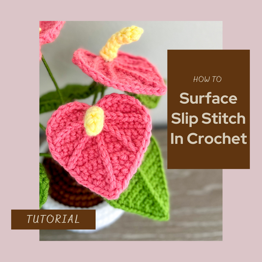 How to Surface Slip Stitch in Crochet