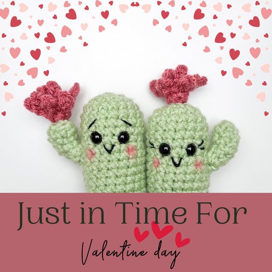 Valentine Cactus Crochet Pattern: A Peak Behind the Design