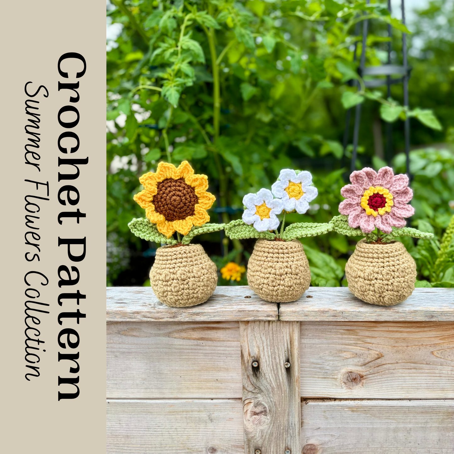 Summer Flowers Collection Crochet Pattern