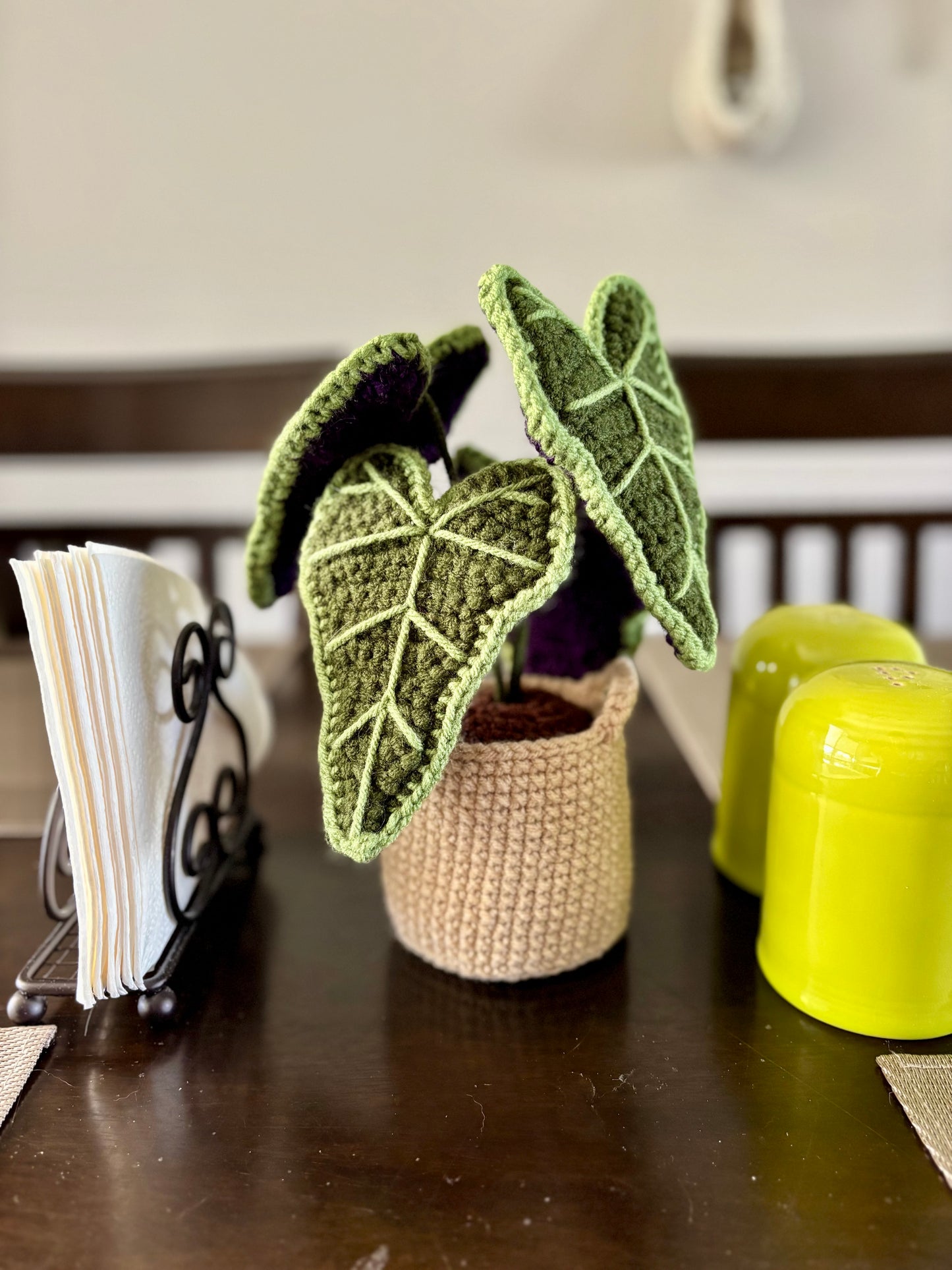 Alocasia Plant Crochet Pattern