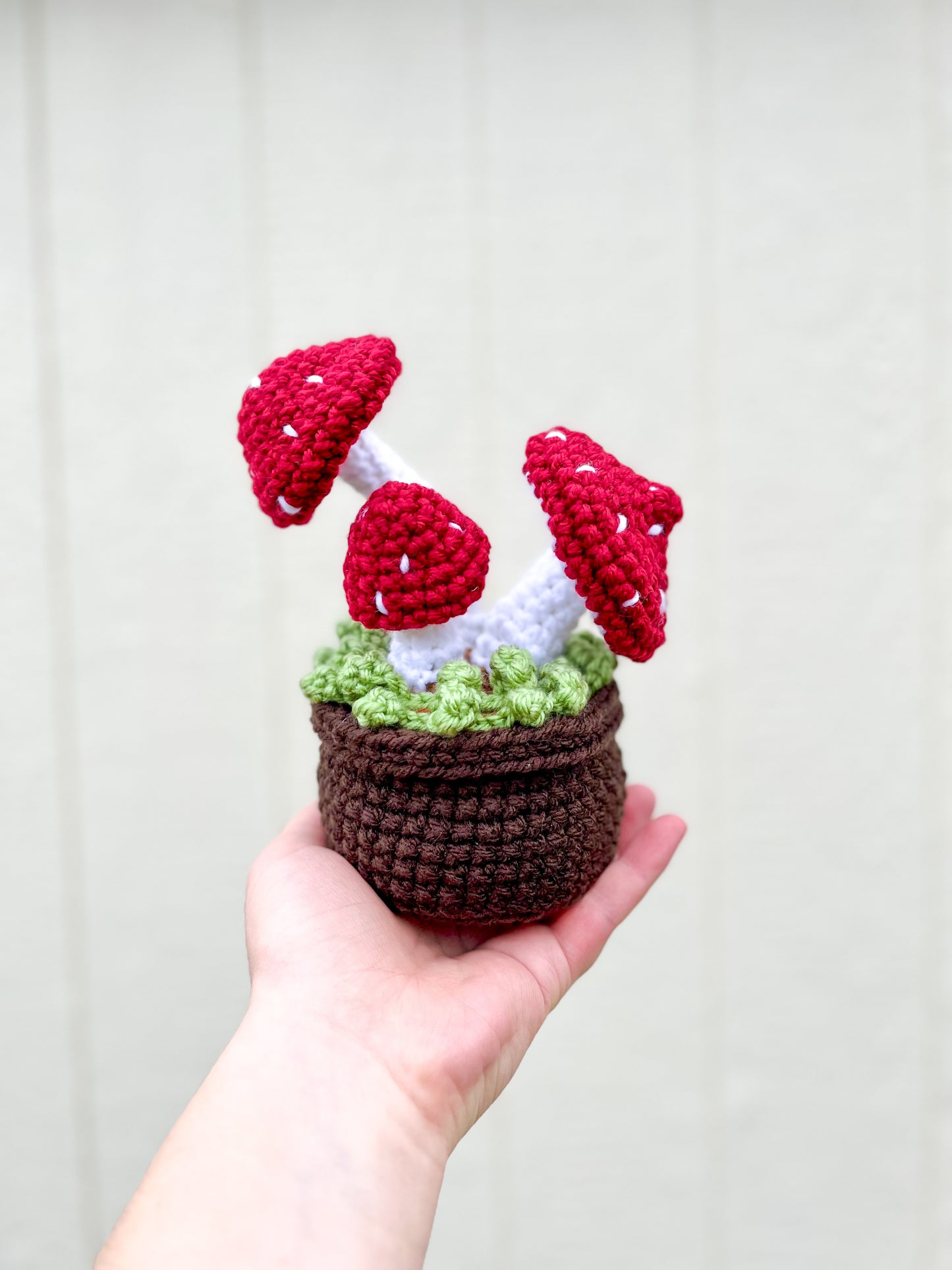 The Mossy Mushroom Crochet Pattern