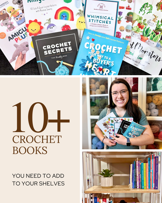 Bookish Crochet Finds: My Favorite Crochet Books