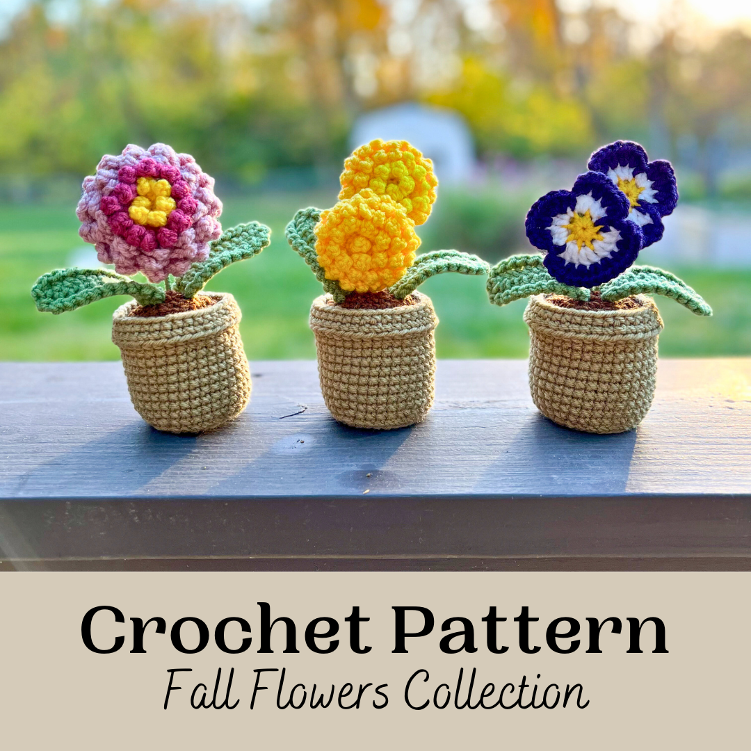 Fall Flowers Collection Crochet Pattern