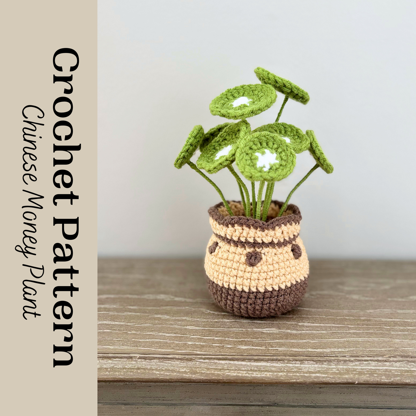 Chinese Money Plant Crochet Pattern