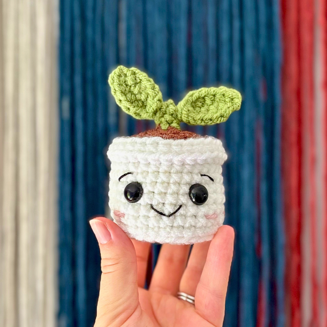 Mini Sprout Buddy Crochet Pattern
