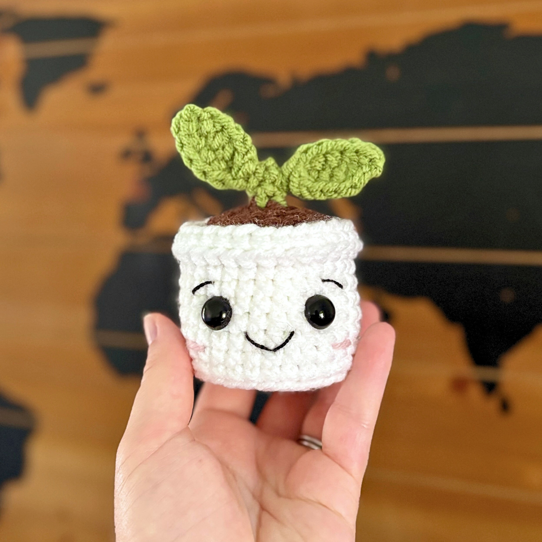 Mini Sprout Buddy Crochet Pattern