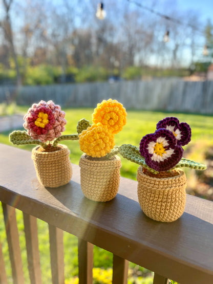 Fall Flowers Collection Crochet Pattern