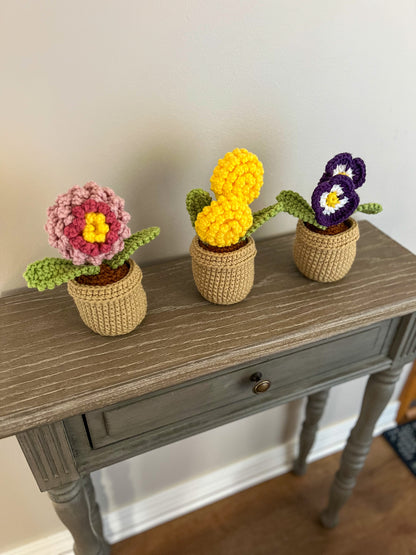 Fall Flowers Collection Crochet Pattern