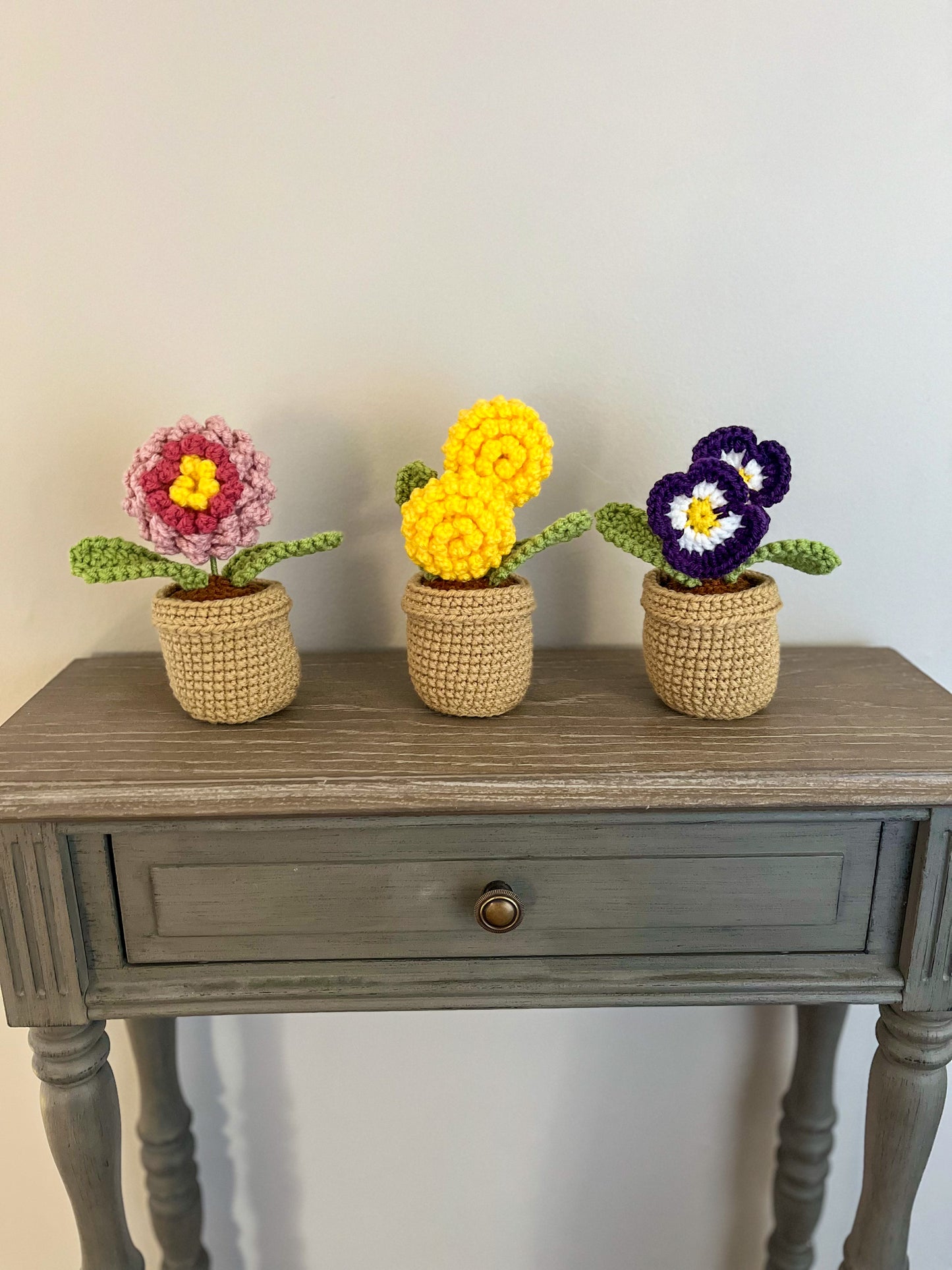 Fall Flowers Collection Crochet Pattern