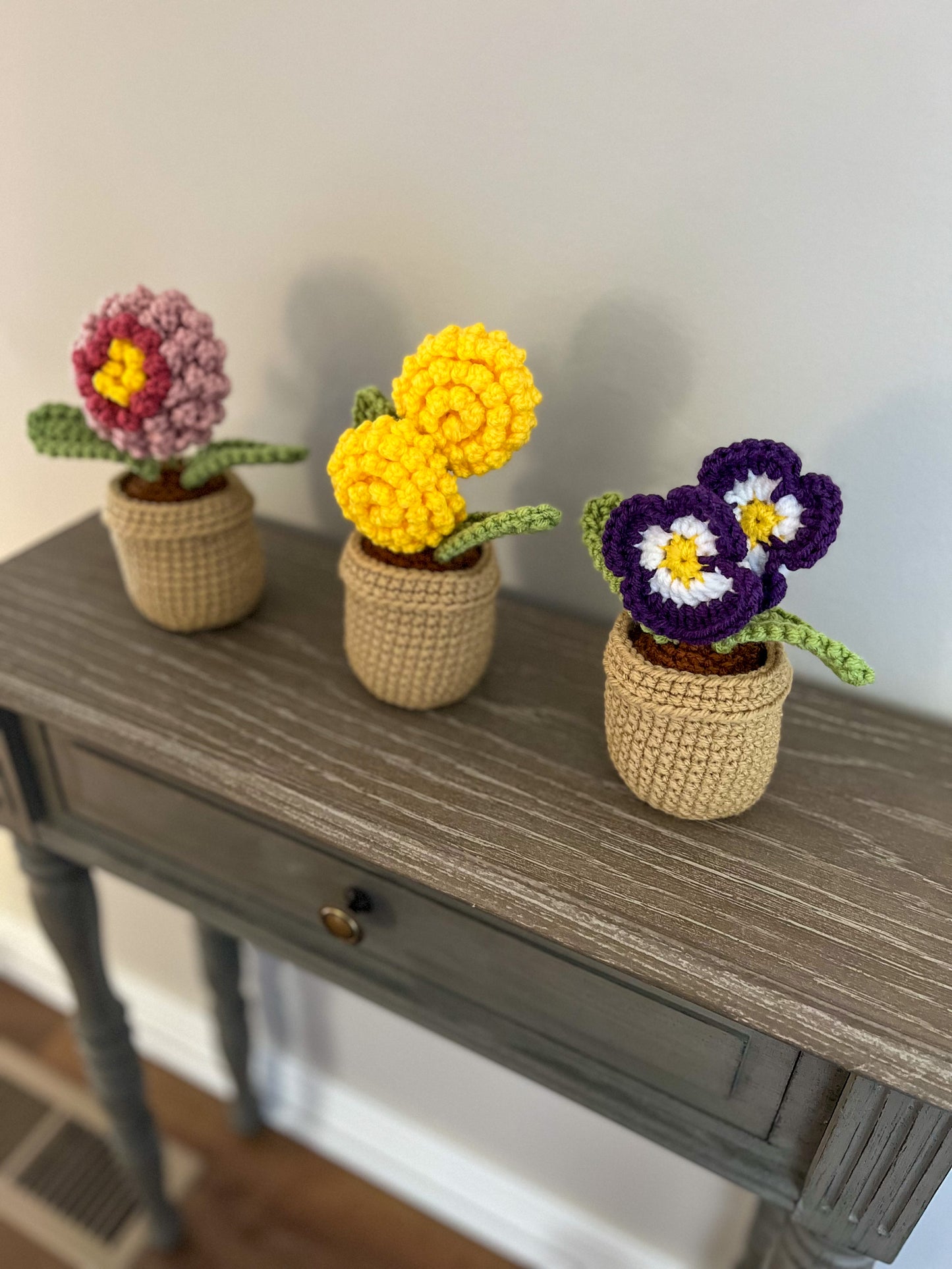 Fall Flowers Collection Crochet Pattern