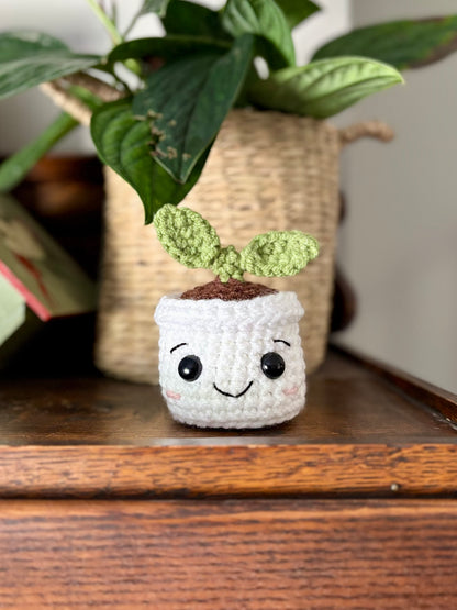 Mini Sprout Buddy Crochet Pattern