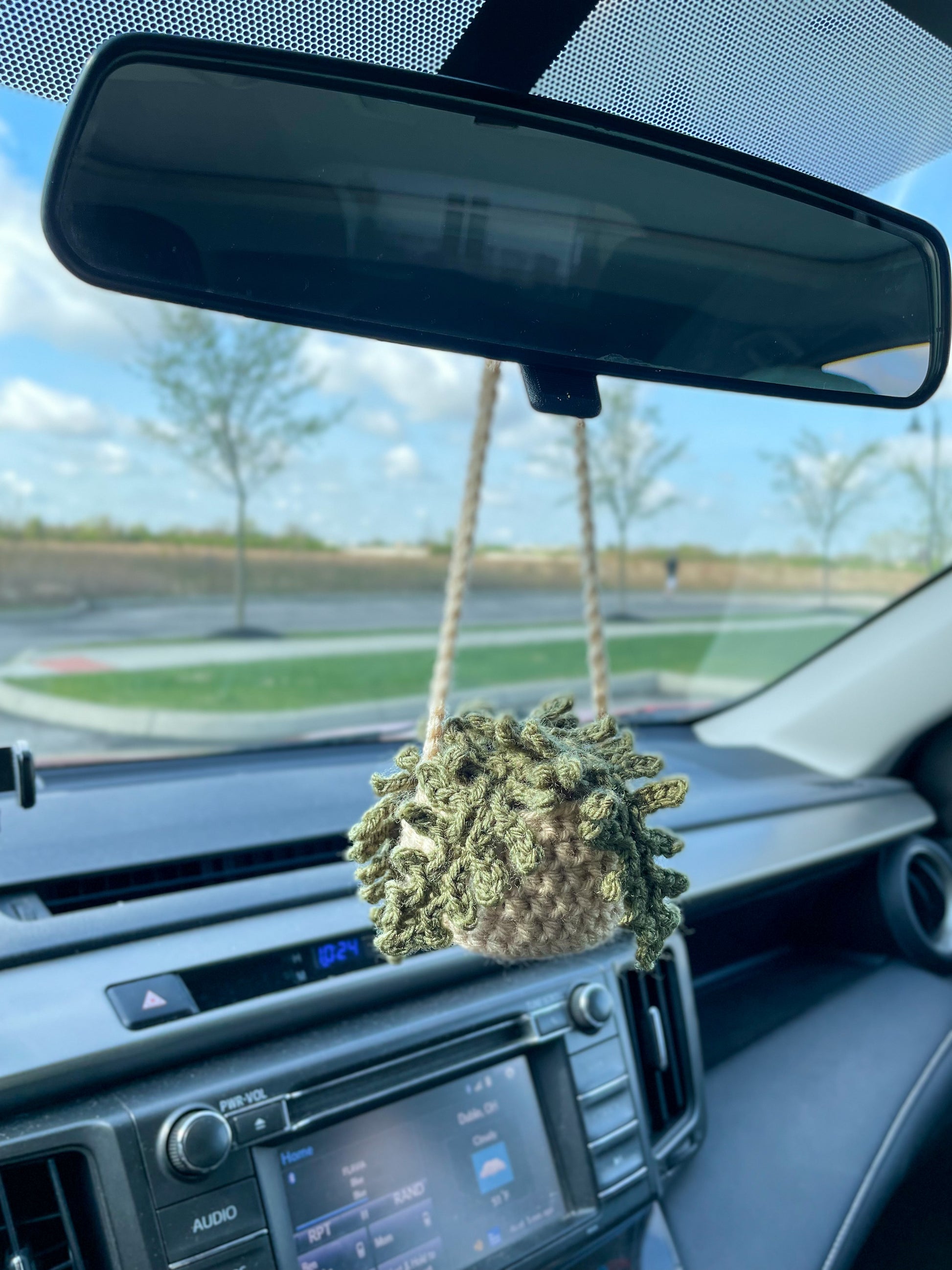 crochet car plant hanger Car Hanging Plant Collection Crochet Pattern – Squibble's Crochet Corner